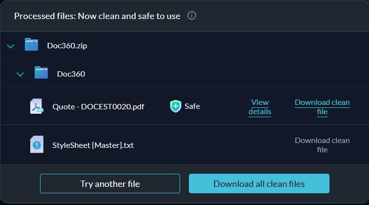 Sanitizing archive files.png
