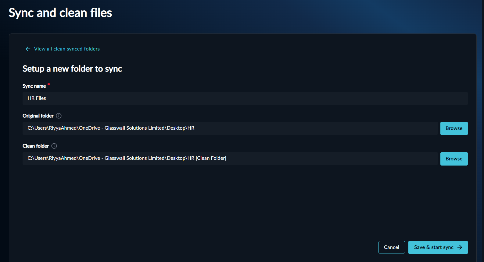 06_setupnewsyncandclean